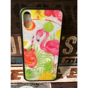 New Flamingo iPhone X Case Holder